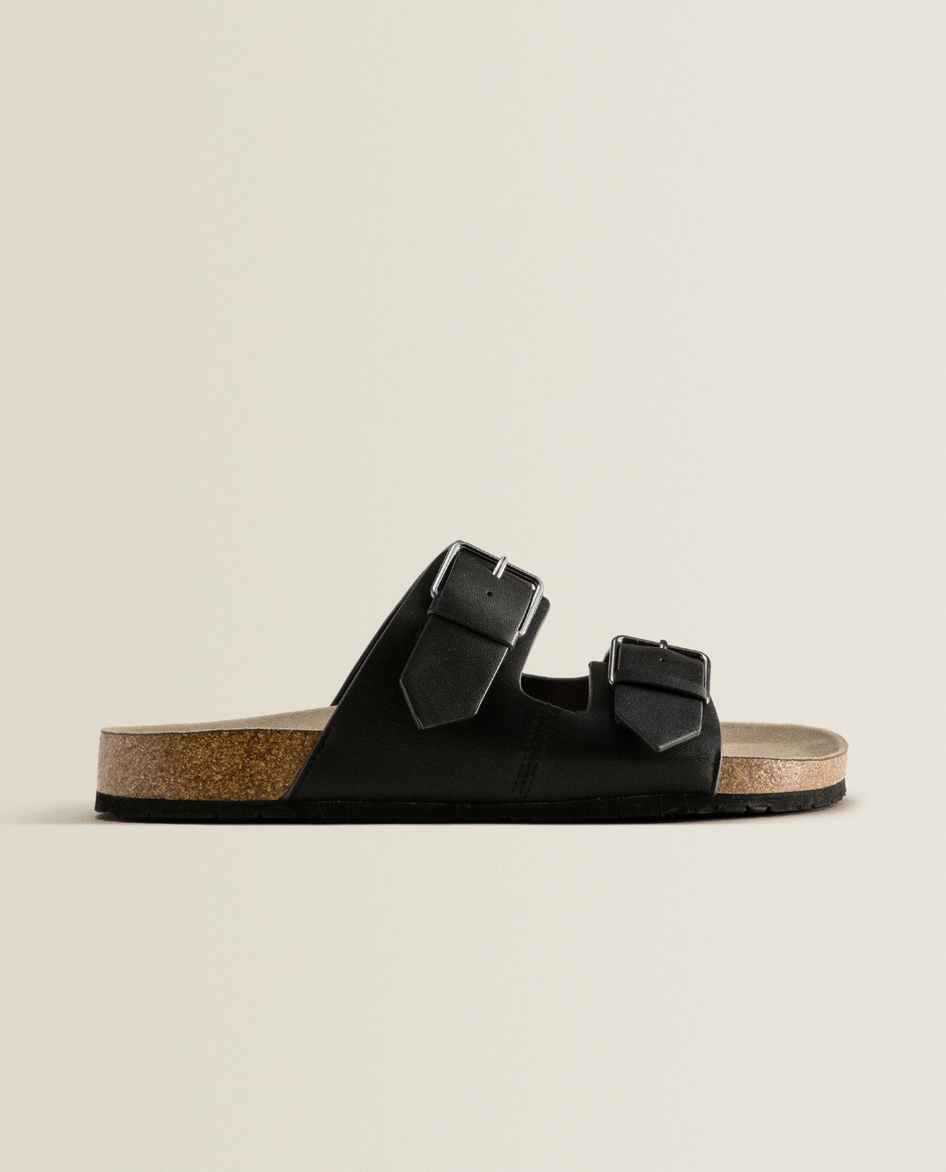 two buckle sandals