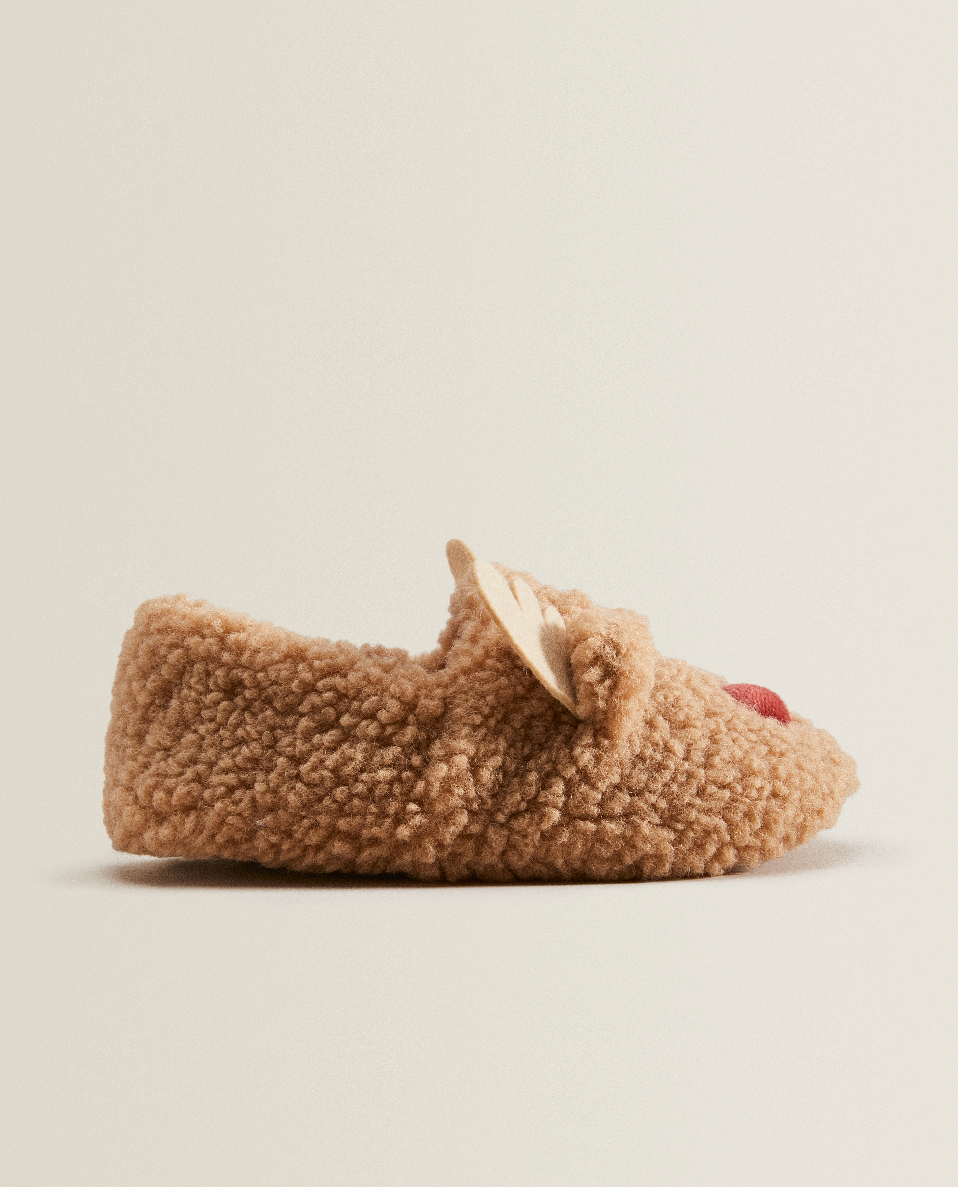 kids reindeer slippers