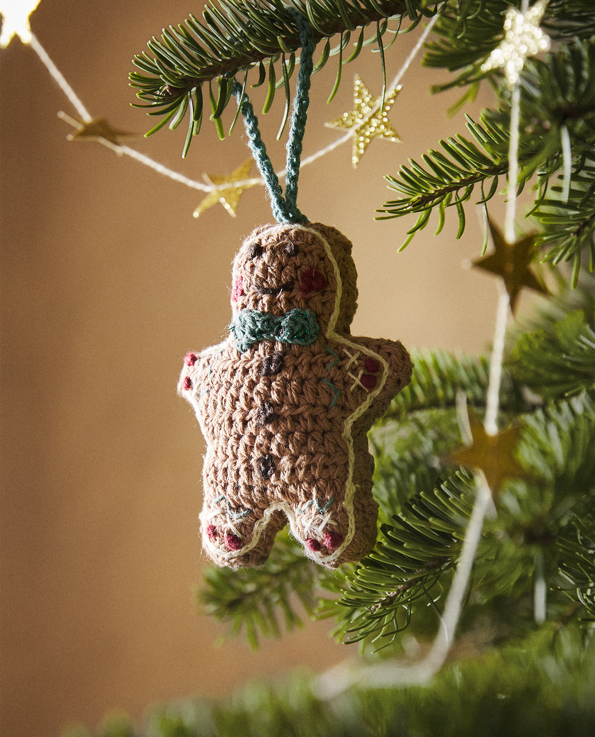 crochet ginger tree ornament  toy,Christmas decor Christmas ornament vegetable kids gift,Christmas tree ornament,Christmas ornament