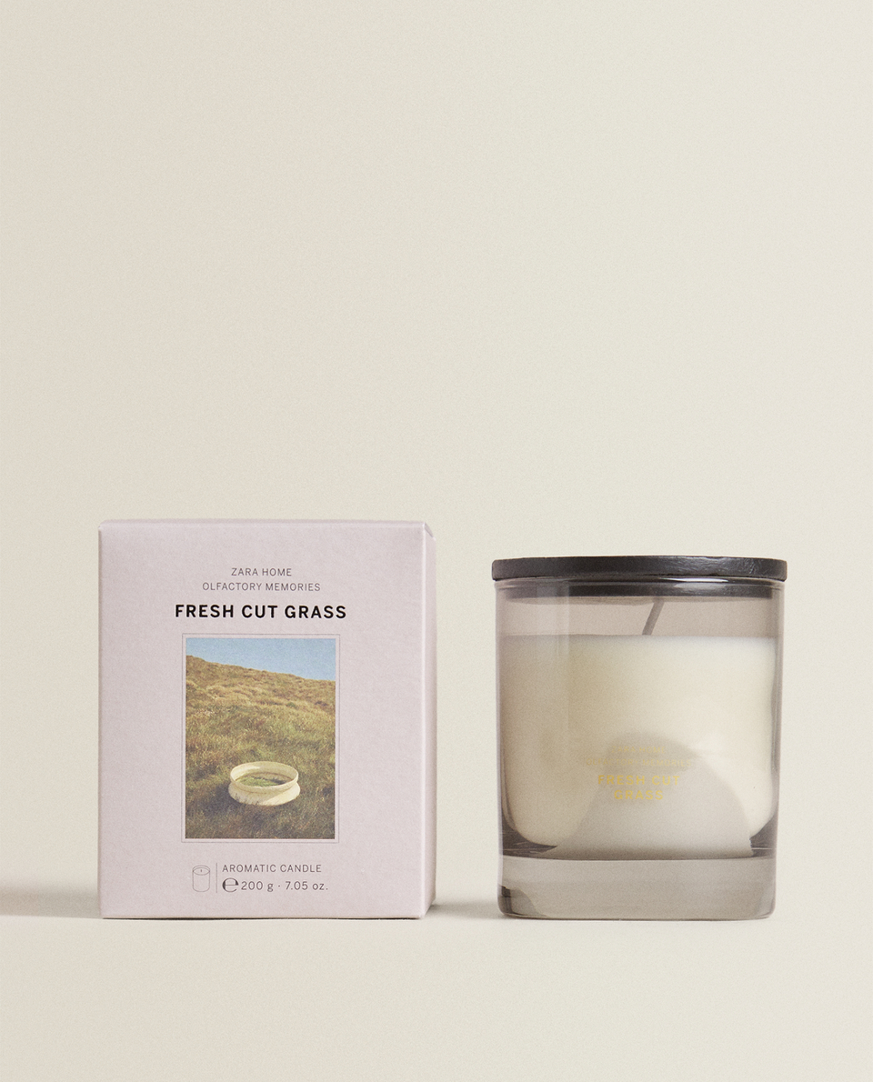(200 G) FRESH CUT GRASS SCENTED CANDLE