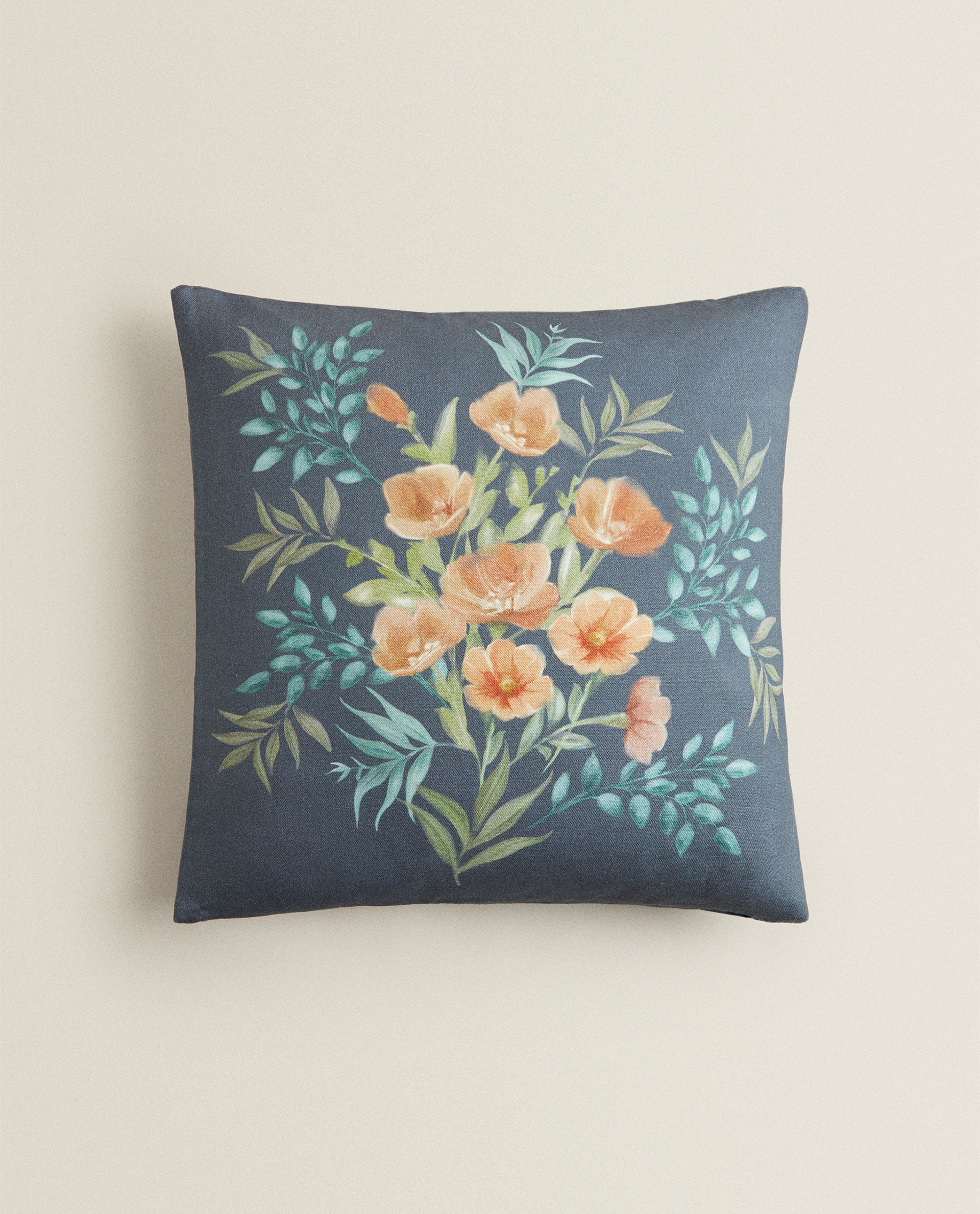 floral print throw pillows