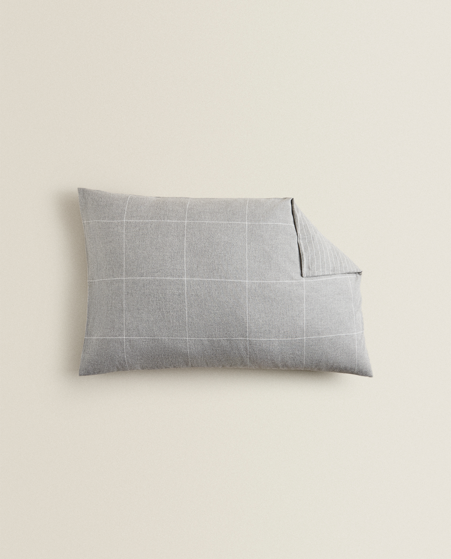 grey flannel pillowcases