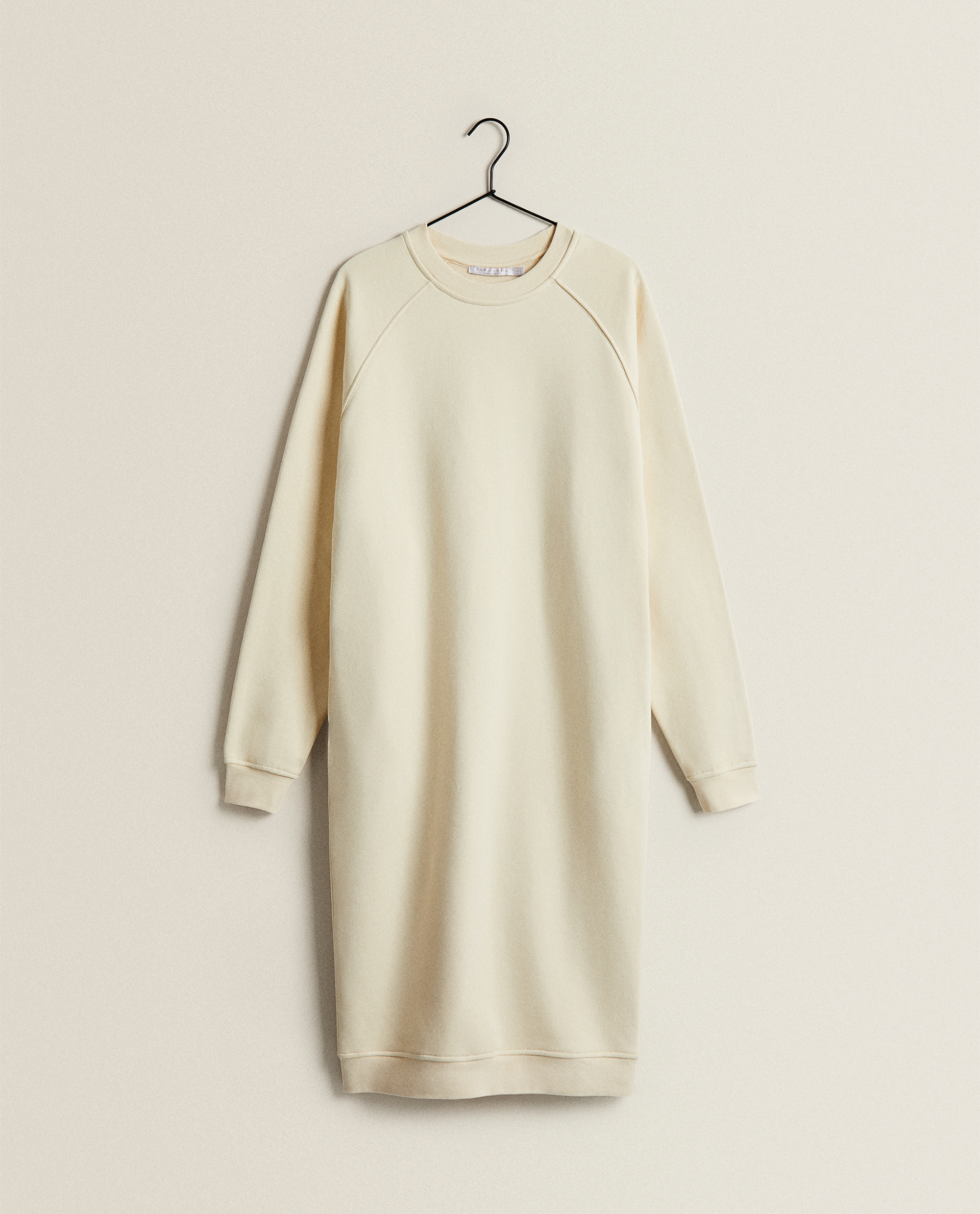 Zara sweatshirt dress clearance