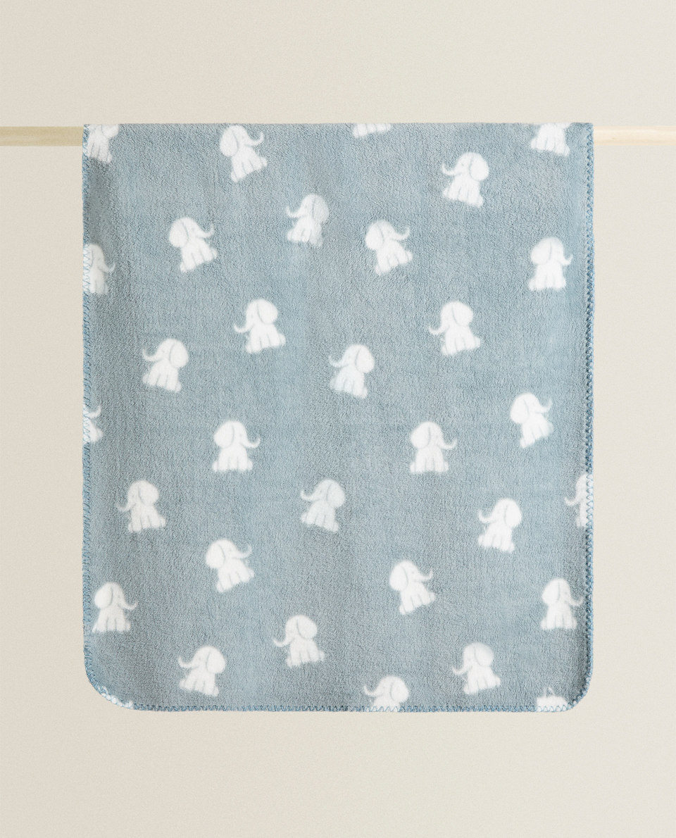 Elephant Fleece Blanket Fitted Sheets Bed Linen Bedroom Zara Home Elephant Fleece Blanket Fitted Sheets Bed Linen Bedroom Zara Home