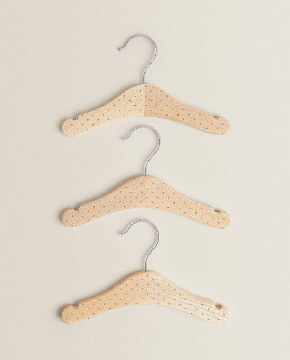 Star Hanger Pack Of 3 Zara Home Star Hanger Pack Of 3 Zara Home