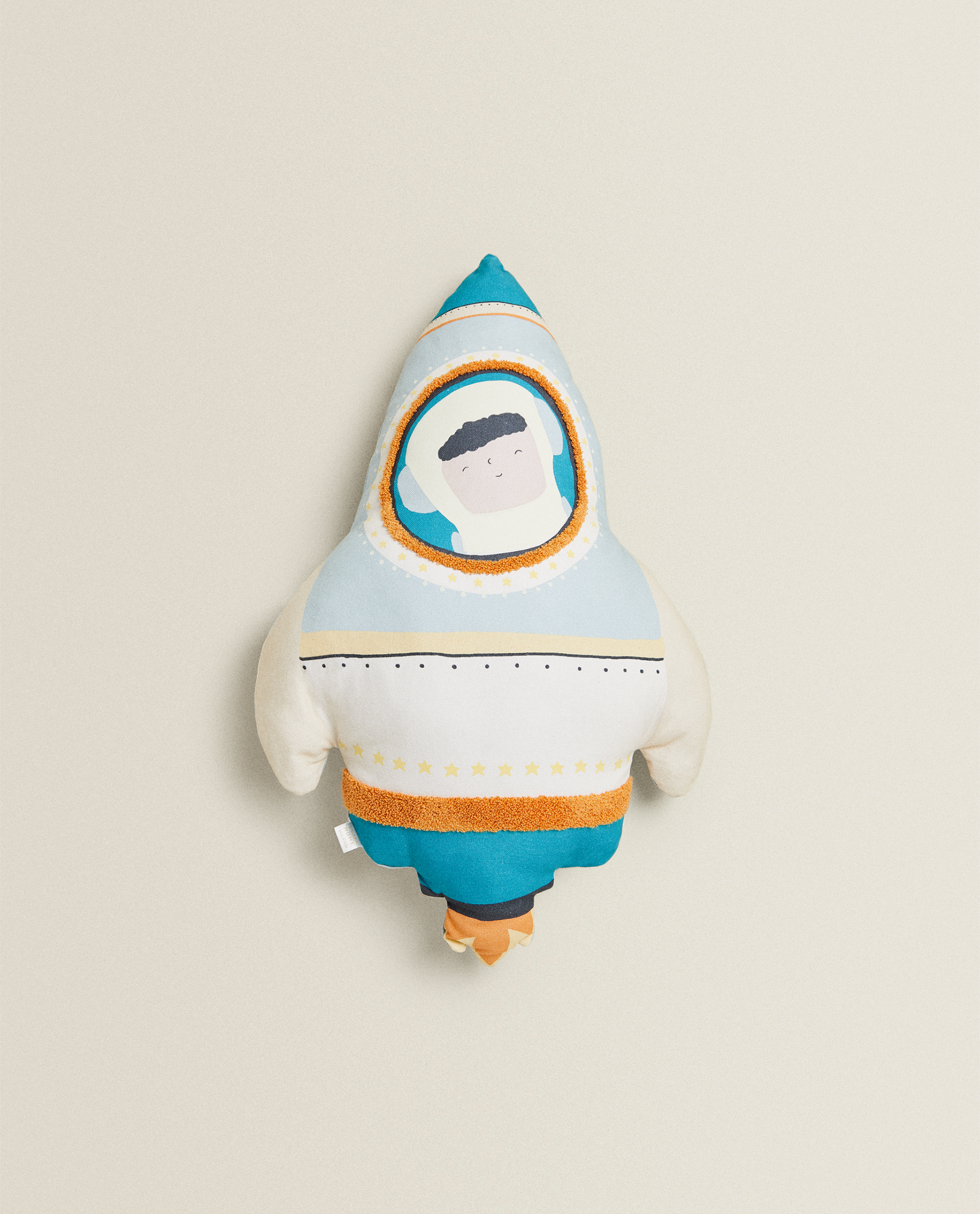 Kids Rocket Shaped Cushion
