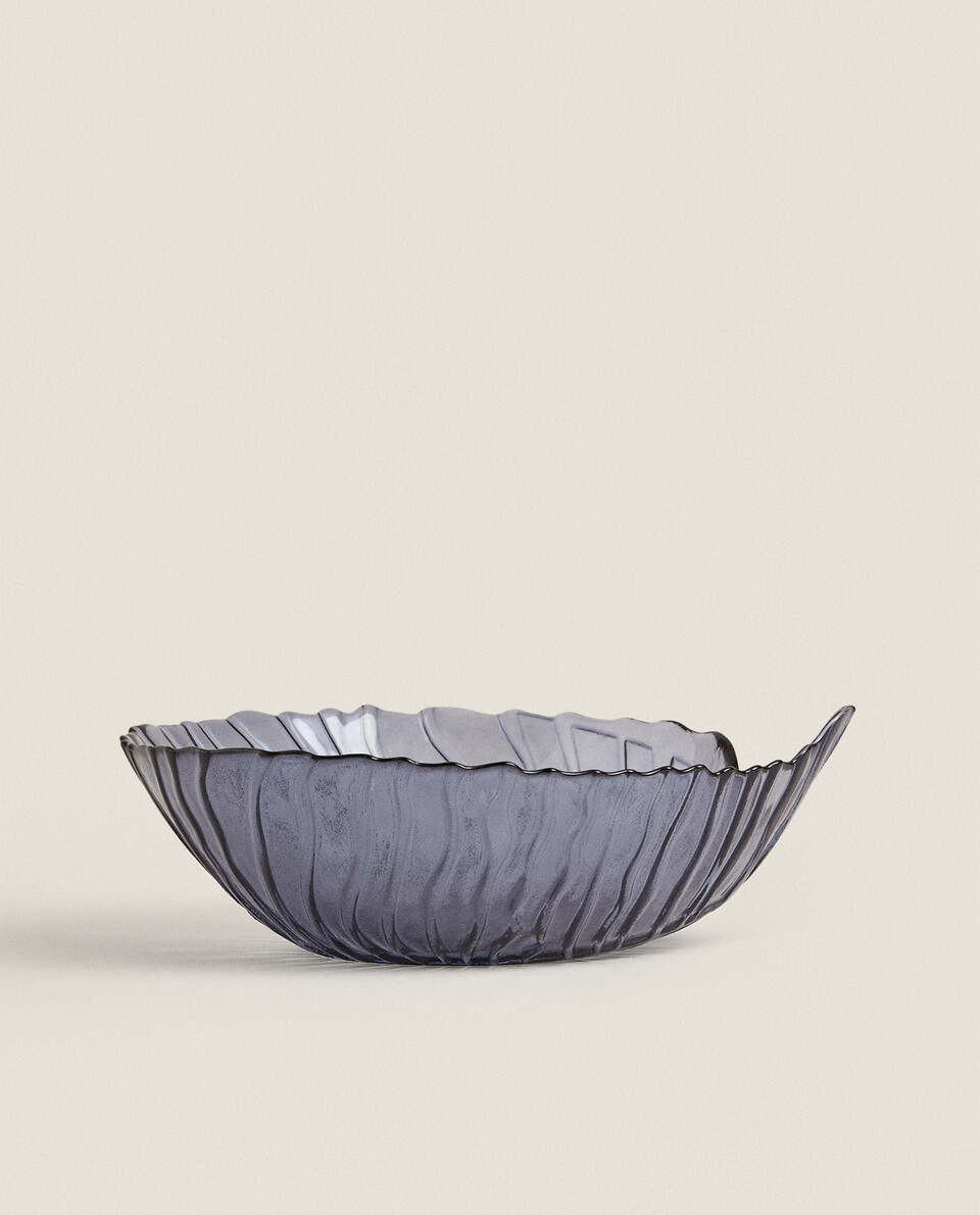 海螺壳玻璃沙拉碗