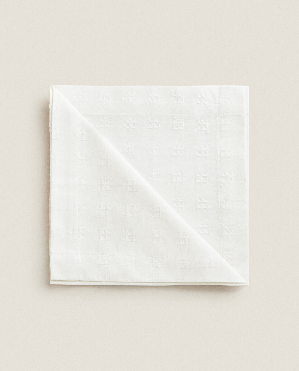棉质餐巾