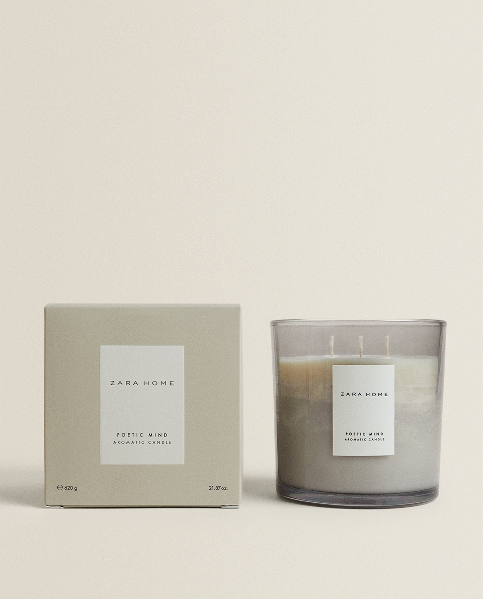 (620 G) POETIC MIND SCENTED CANDLE