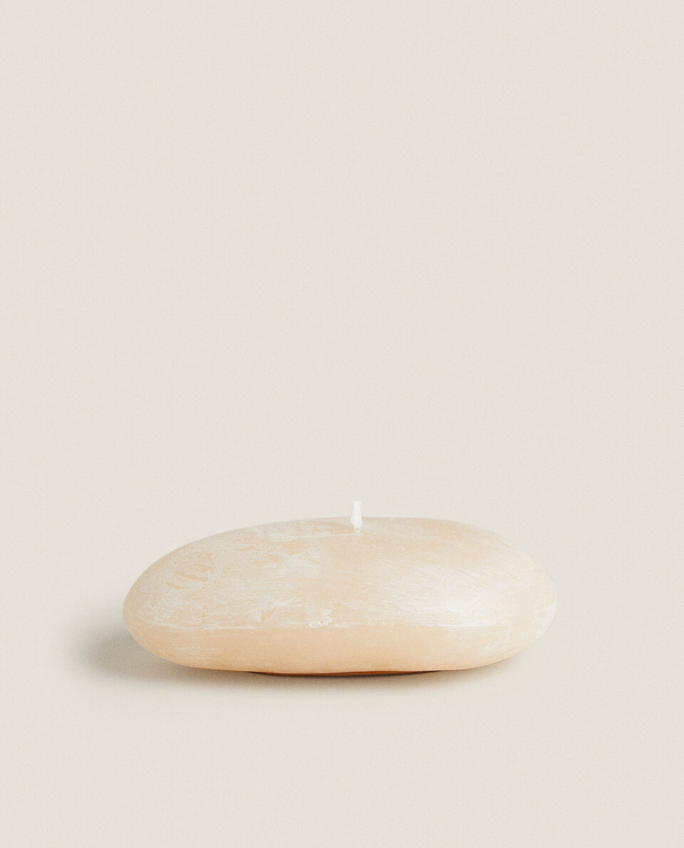 石头设计蜡烛
