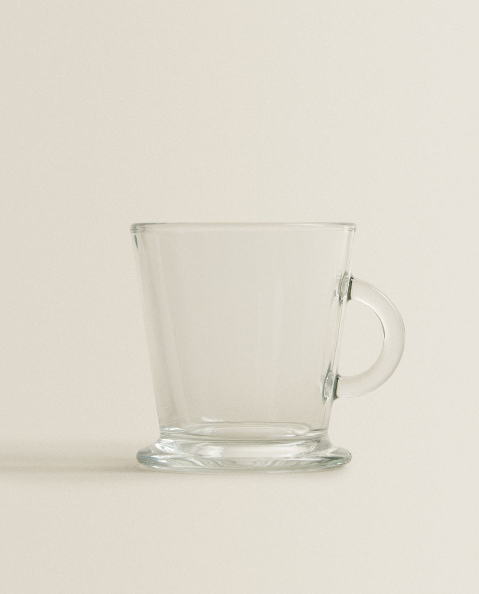透明玻璃卡普契诺咖啡杯