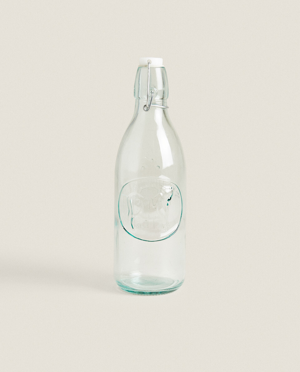 浮雕玻璃瓶