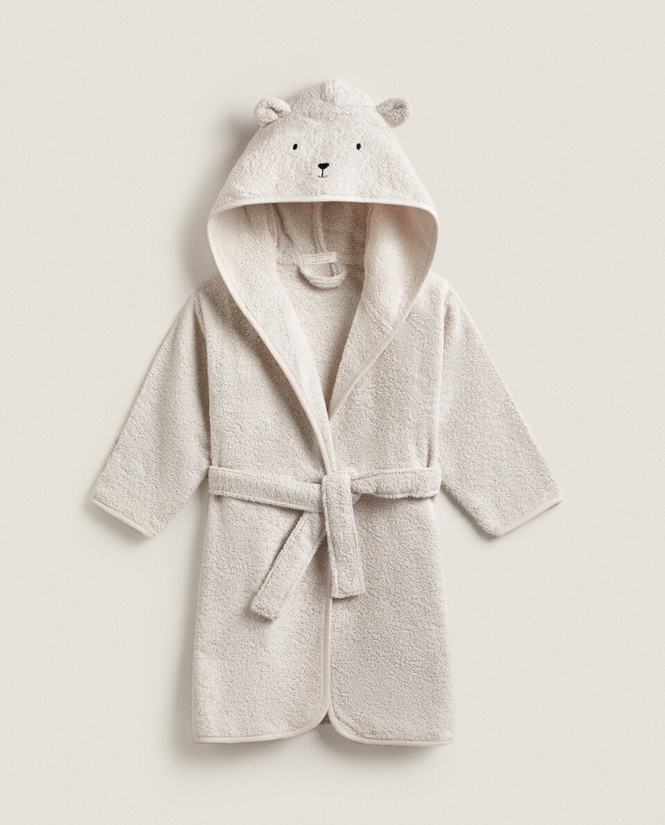 小熊造型浴袍