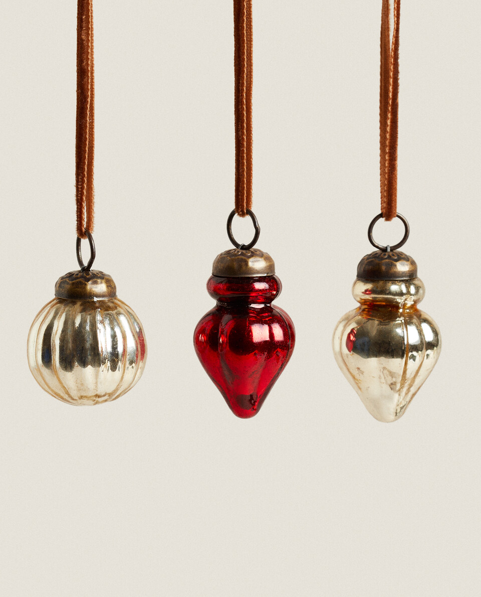 CHRISTMAS BAUBLE (PACK OF 6)