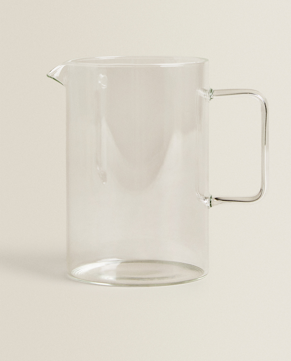 直筒型硼硅玻璃壶