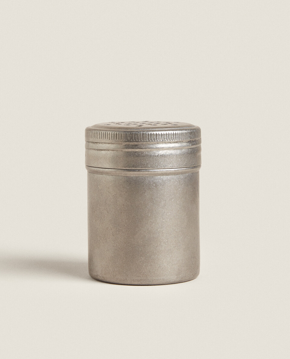 钢制餐桌盐罐