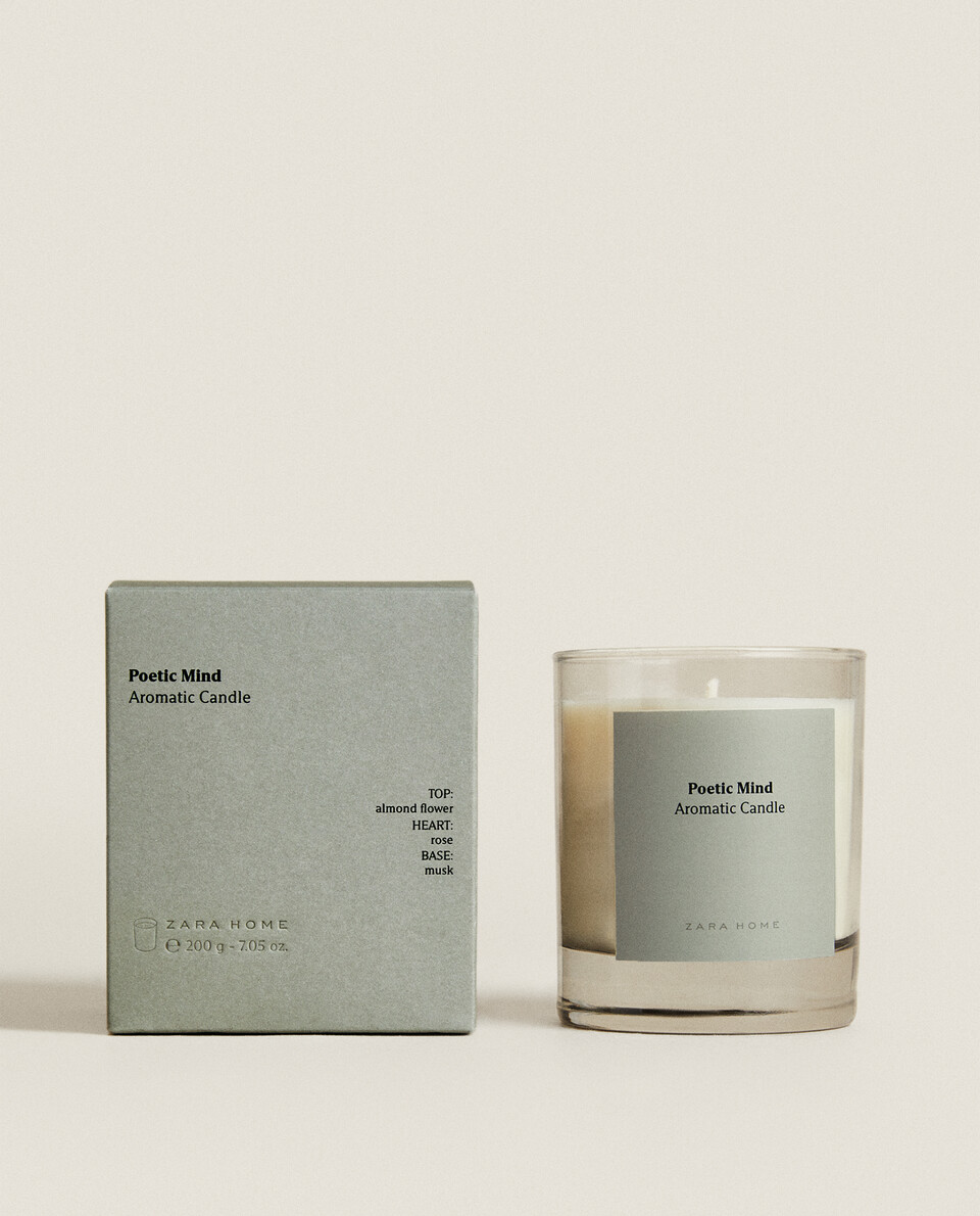 (200 G) POETIC MIND SCENTED CANDLE