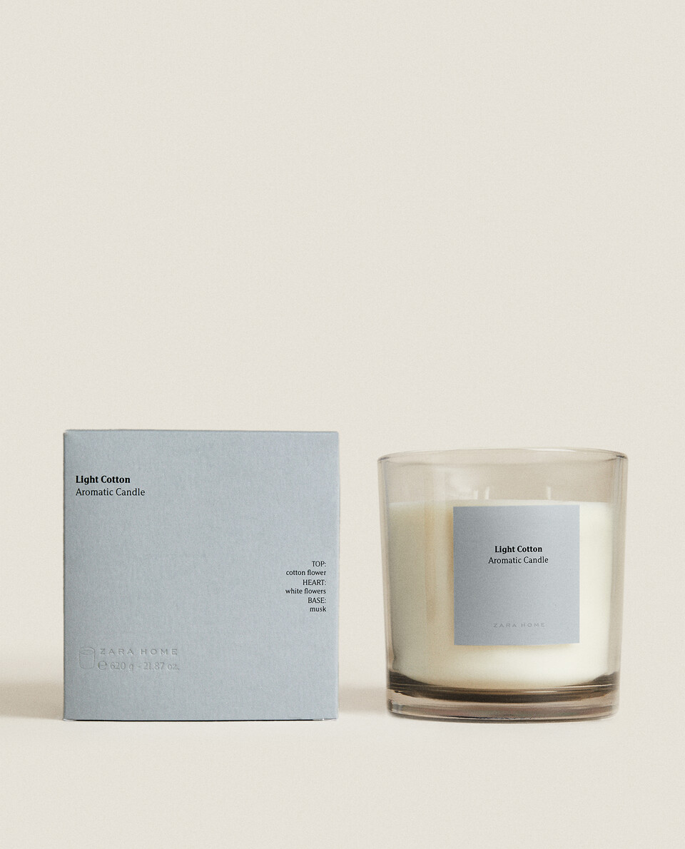 （620克）“LIGHT COTTON”轻盈棉花系列香氛蜡烛