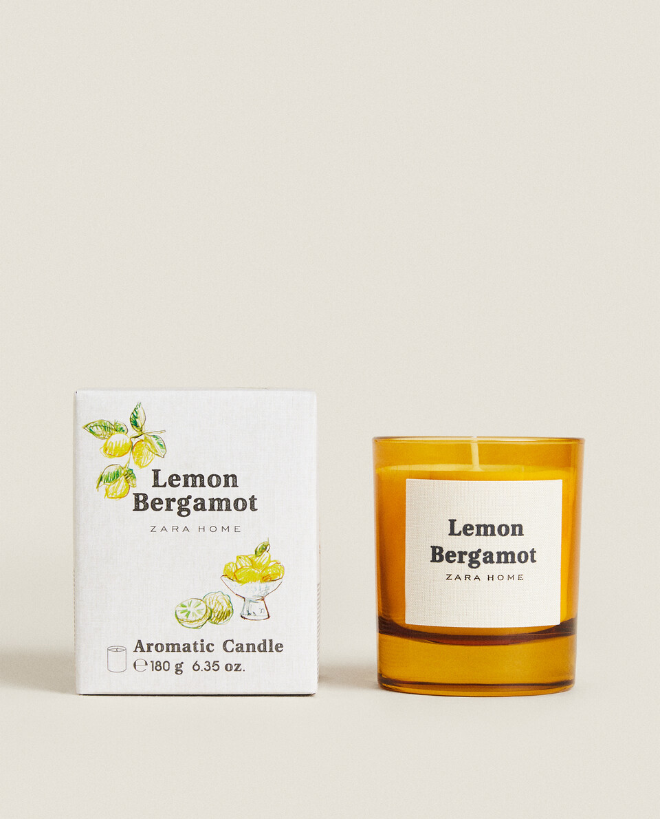 （180克）“LEMON BERGAMOT”柠檬佛手柑系列香氛蜡烛