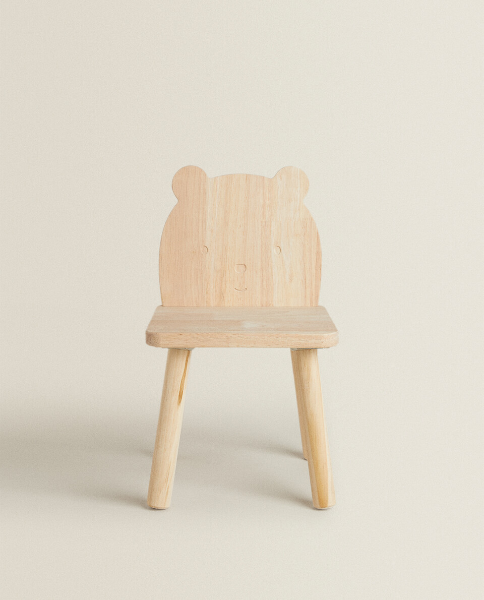 小熊木椅