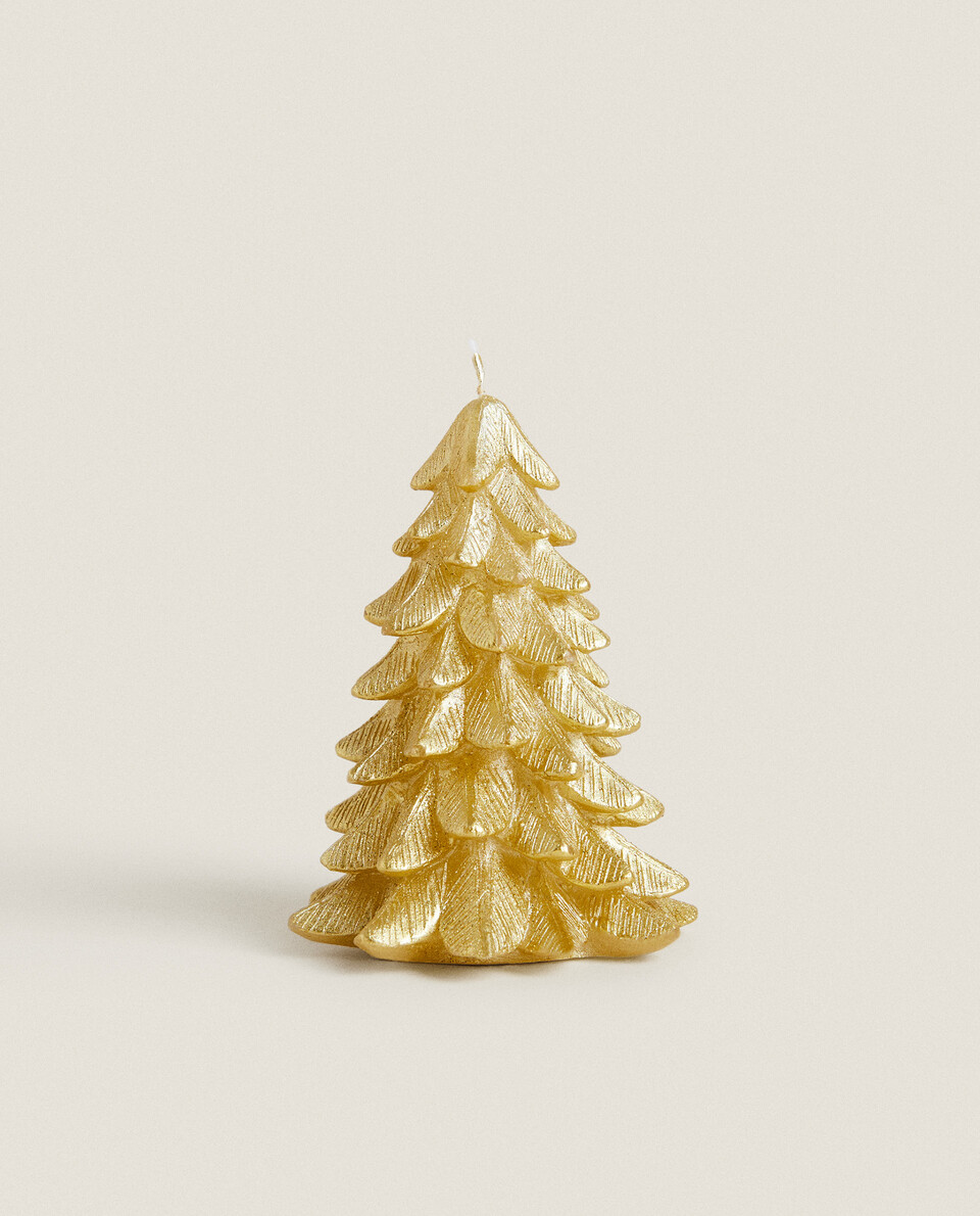 GOLDEN TREE CANDLE