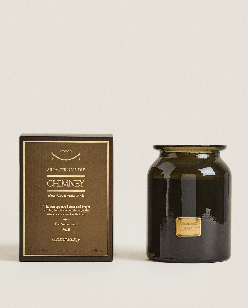 (720 G) CHIMNEY SCENTED CANDLE