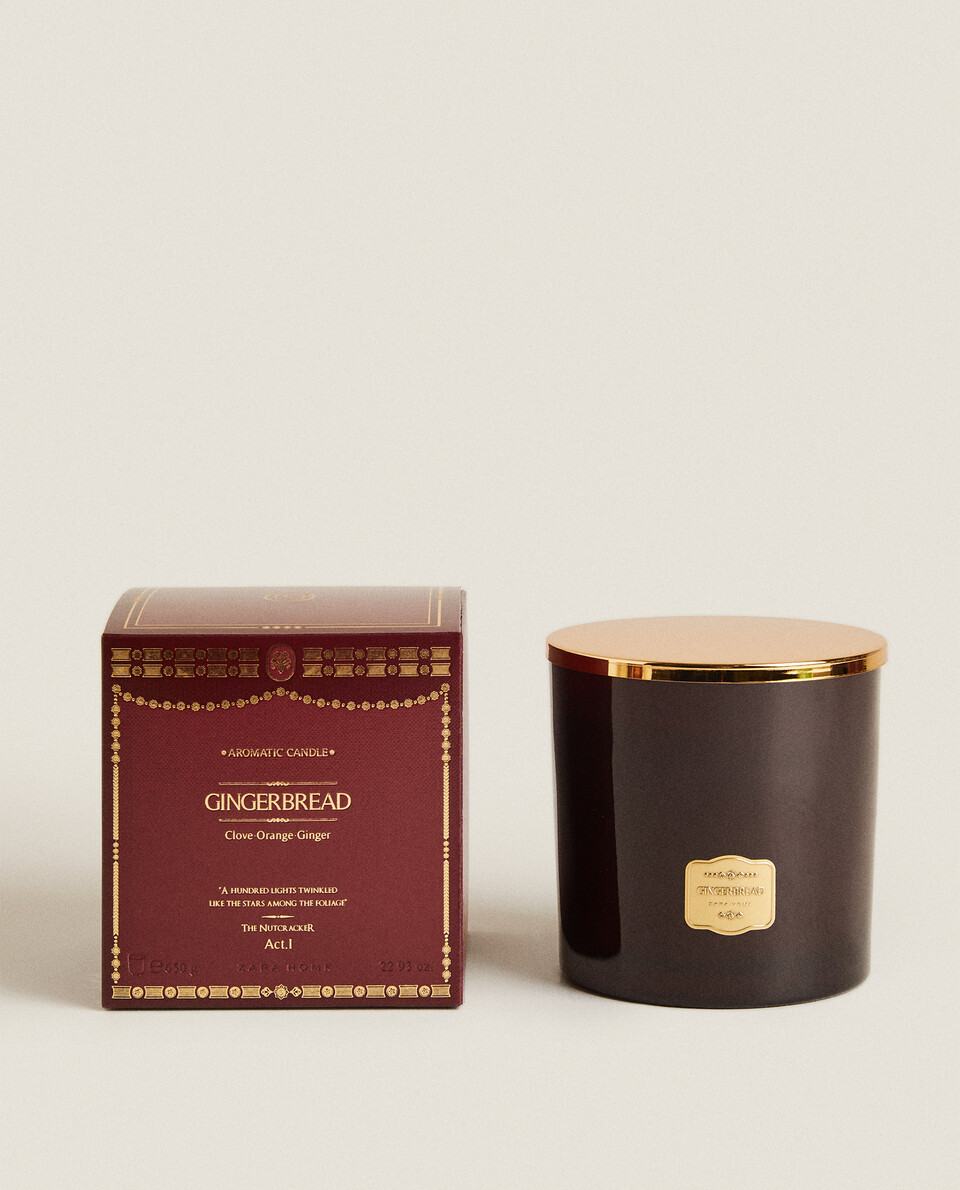 (650 G) GINGERBREAD SCENTED CANDLE