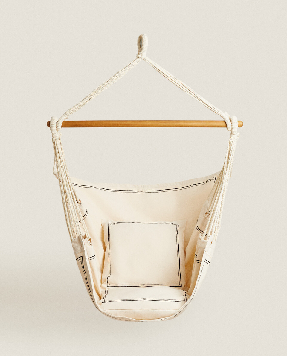 HANGING CHAIR WITH CUSHION