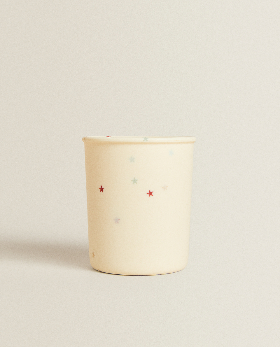 SILICONE TUMBLER WITH STARS