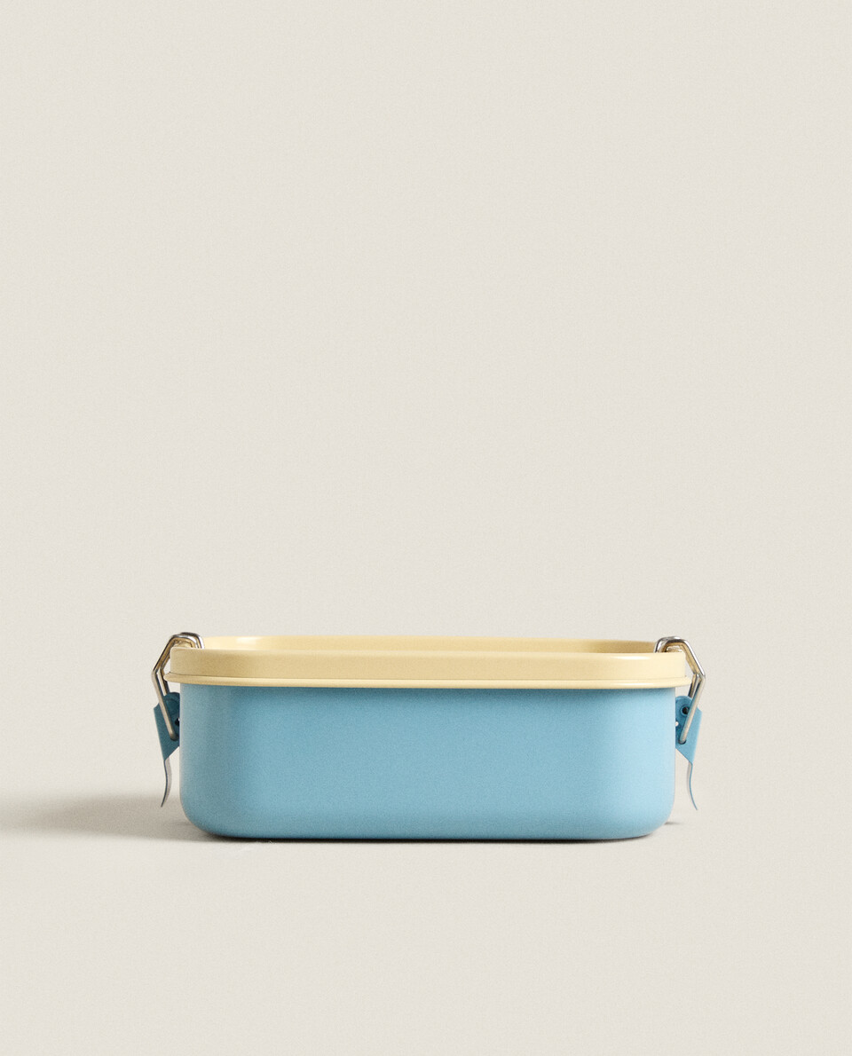 STAINLESS STEEL COLOUR LUNCHBOX