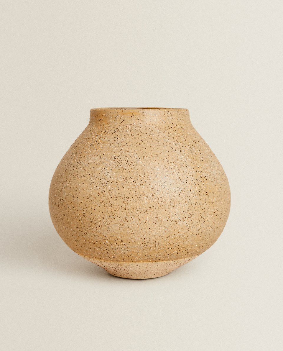 纹理陶瓷花瓶