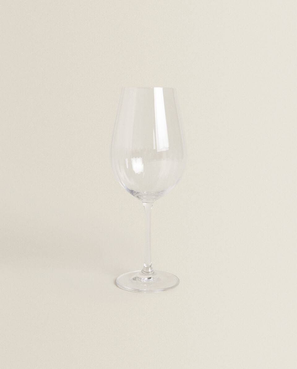 凸纹晶体玻璃葡萄酒杯