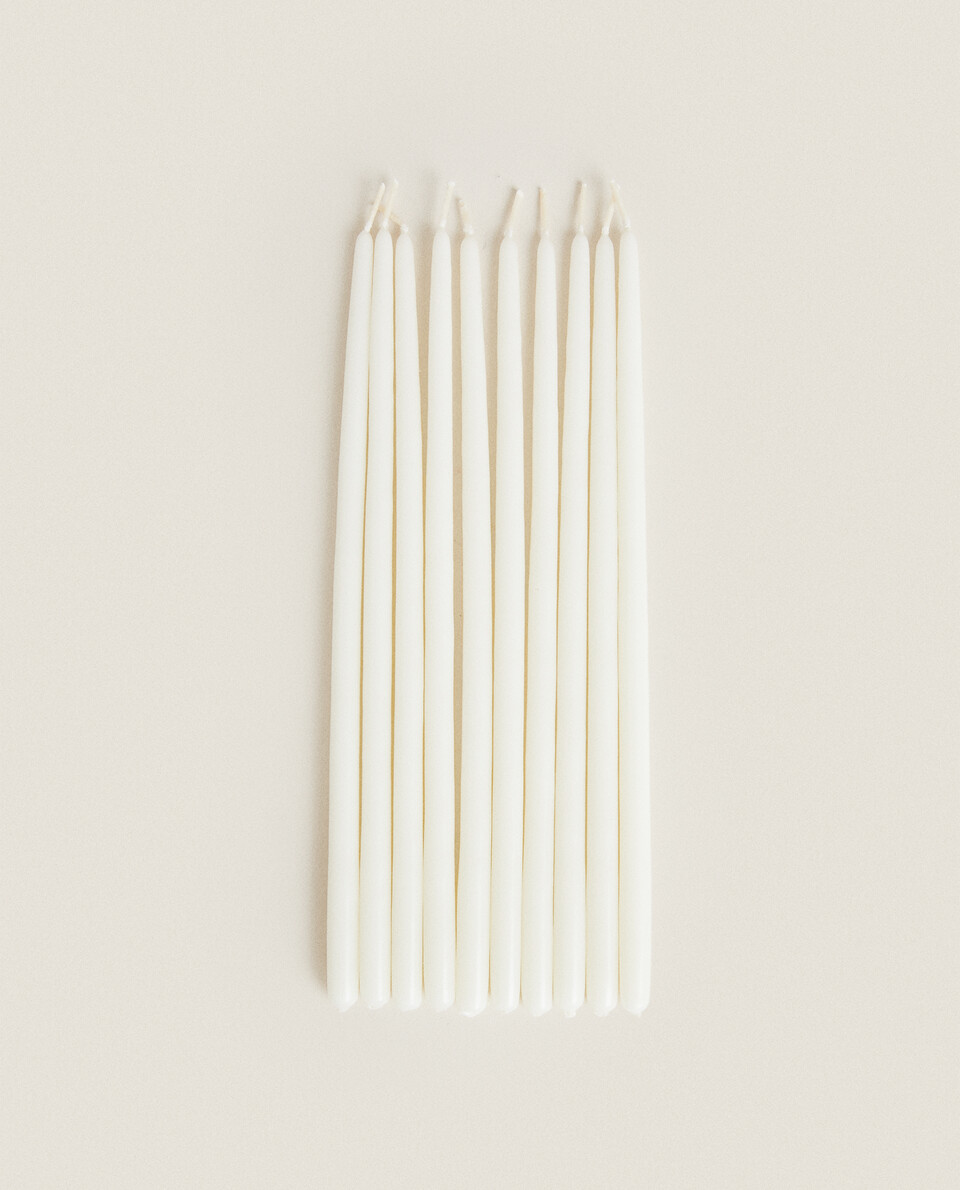 MINI CANDLES (PACK OF 10)