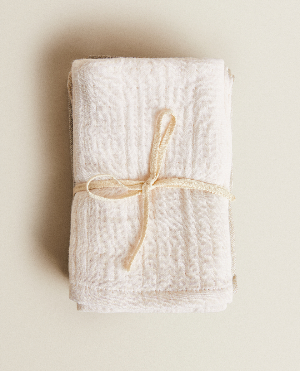 平纹细布毛巾（3件套）