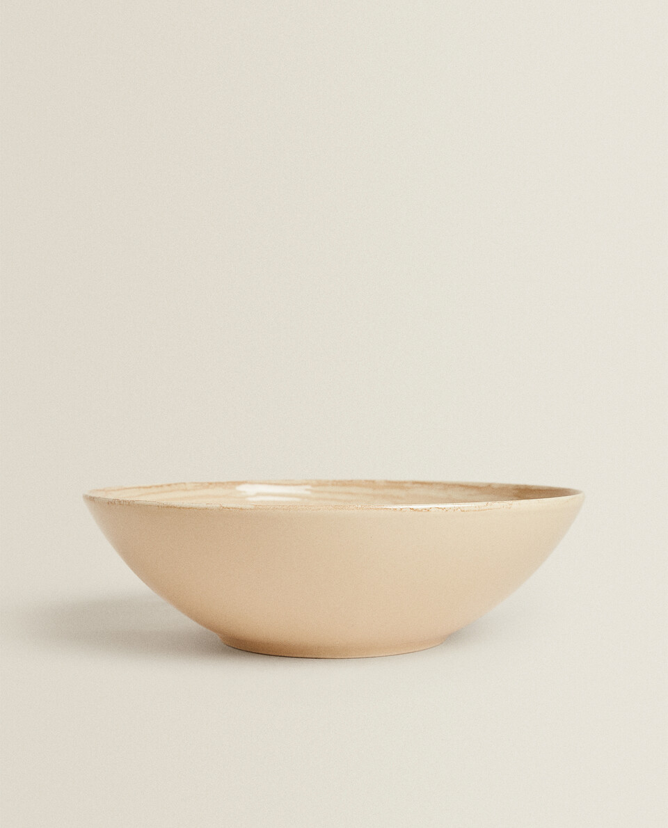 螺旋设计炻瓷沙拉碗
