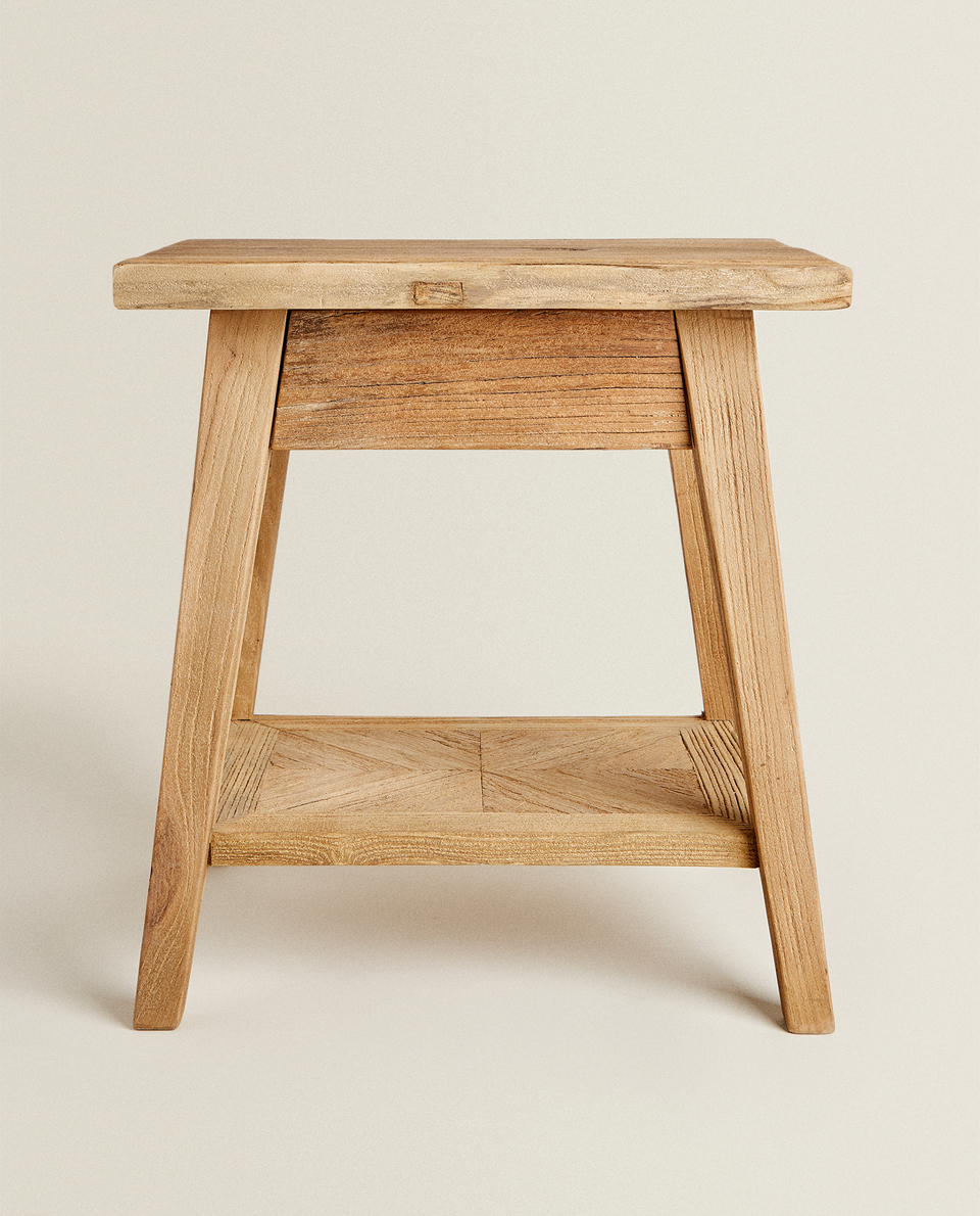 小型再生木桌