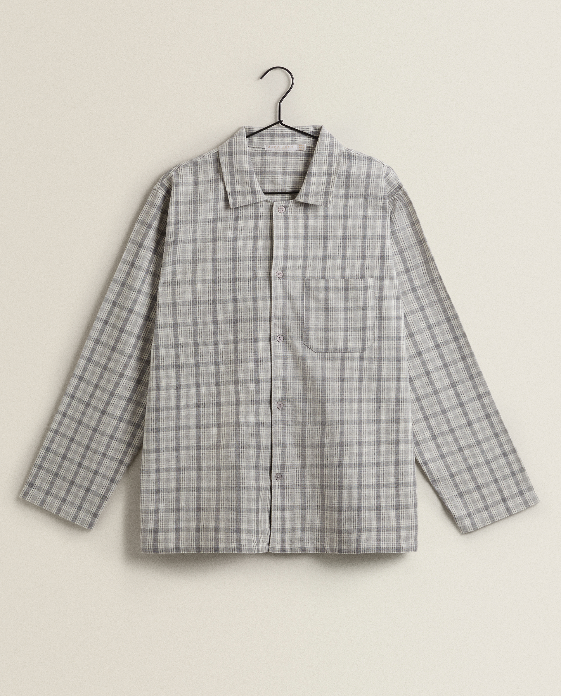 zara check shirt jacket