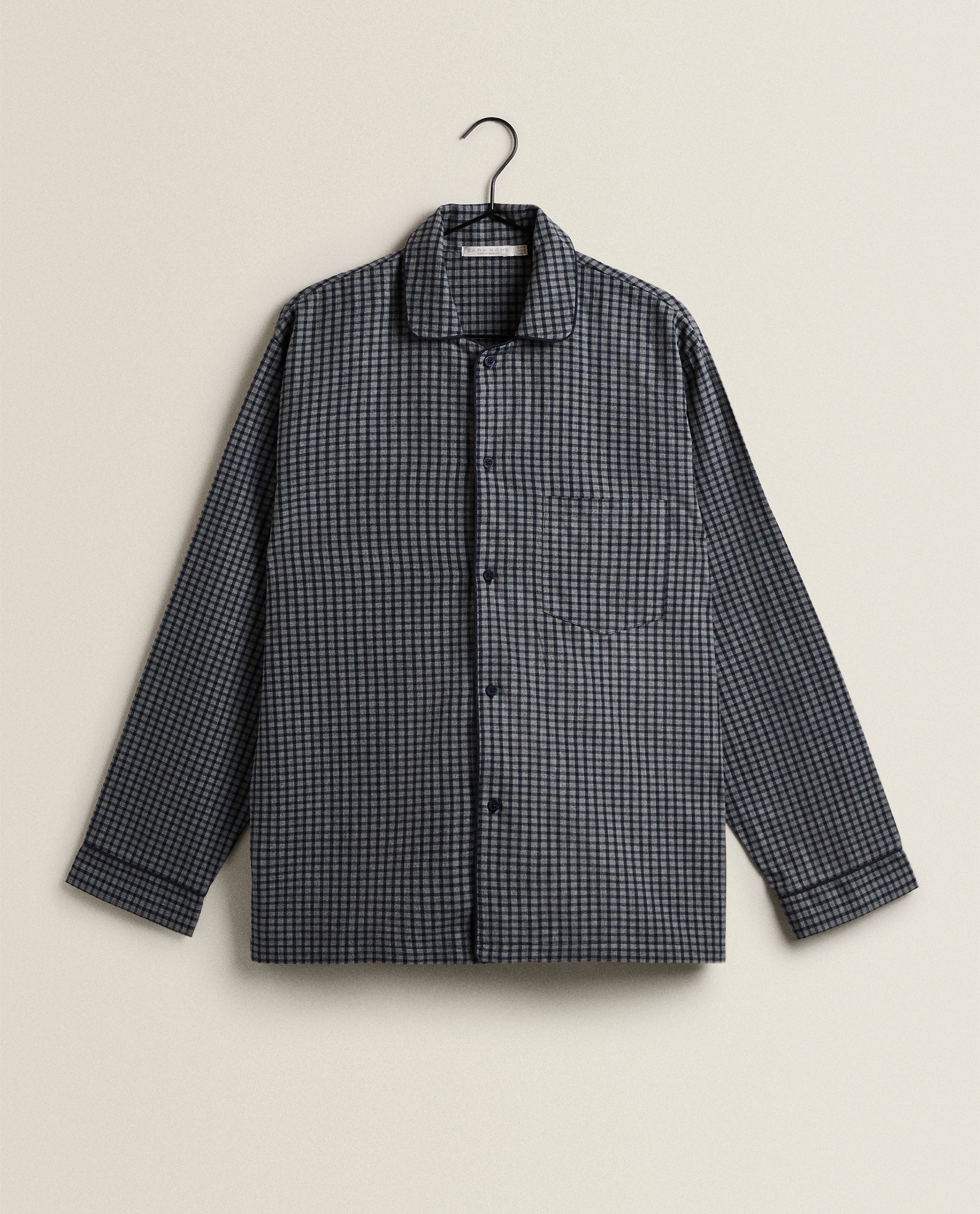 zara dogtooth shirt