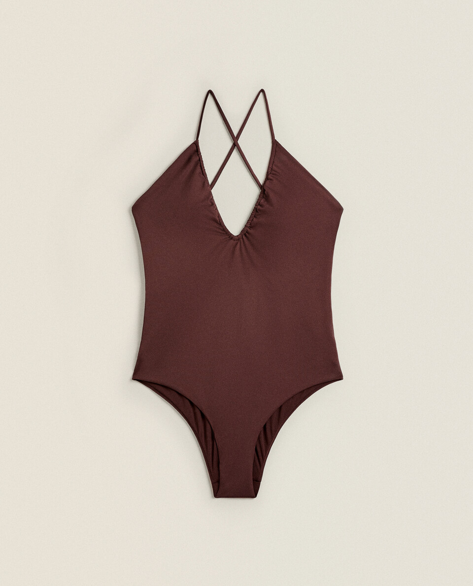 RUCHED SWIMSUIT