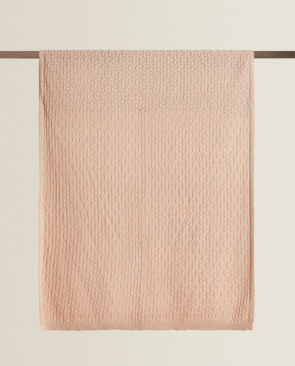棉质针织毛毯