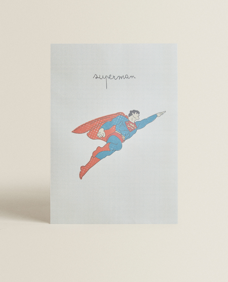 SUPERMAN PRINT