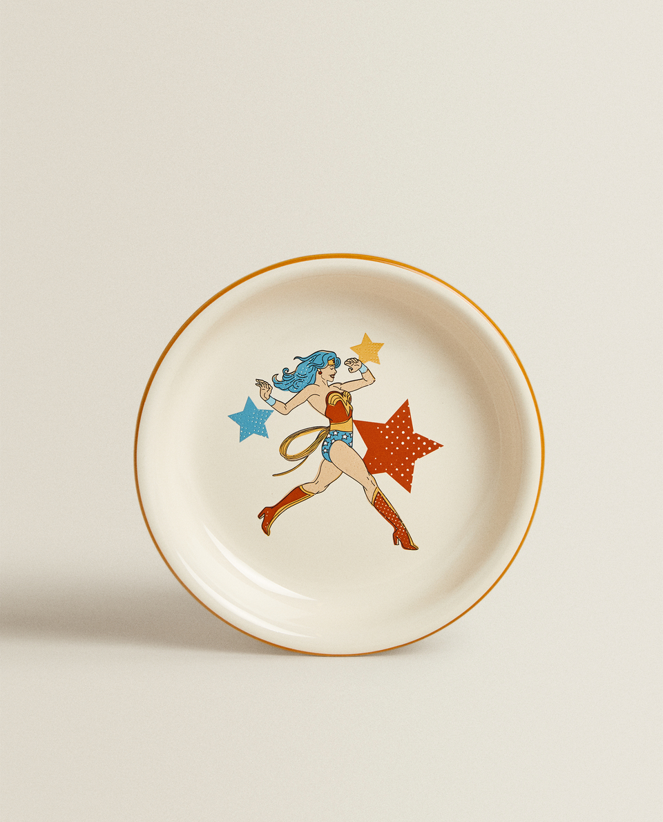 神奇女侠炻瓷餐盘