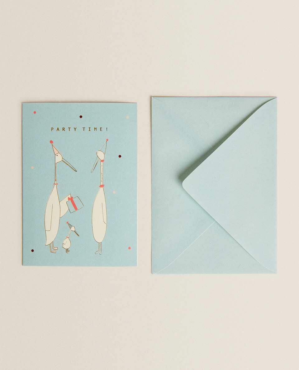 GREETINGS CARDS AND ENVELOPES (PACK OF 6)
