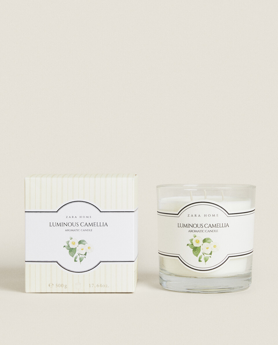 （500克）“LUMINOUS CAMELLIA”夜光山茶花系列香氛蜡烛