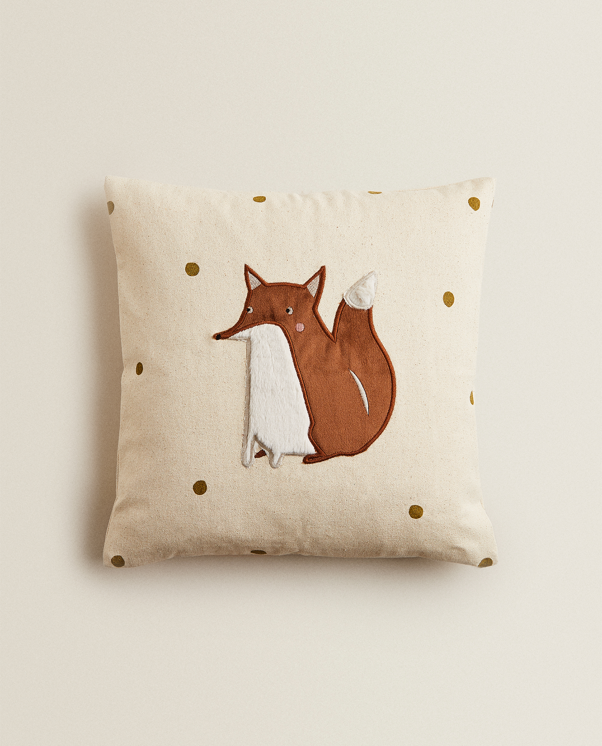 fox pillow cover