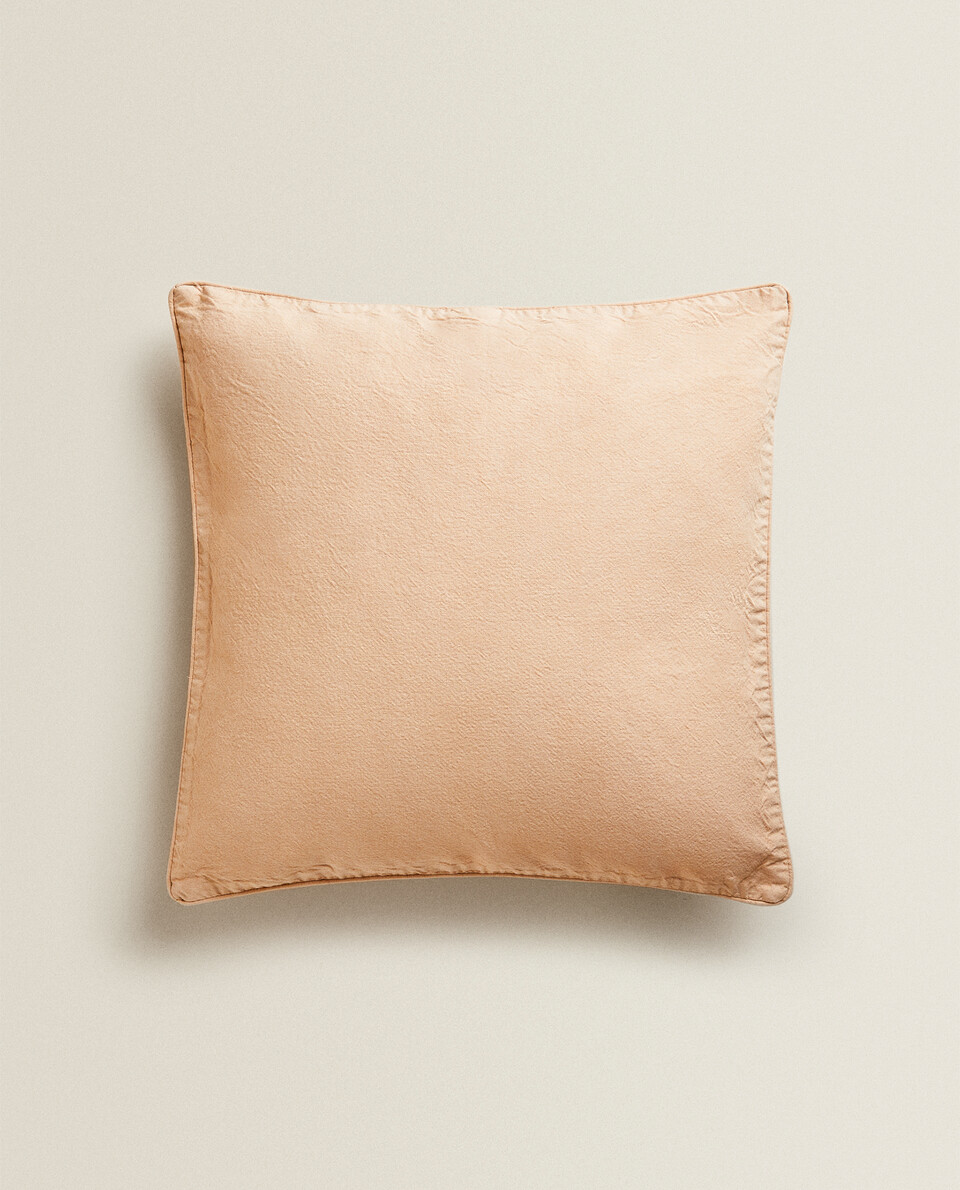 CUSHION COVER WITH TRIM