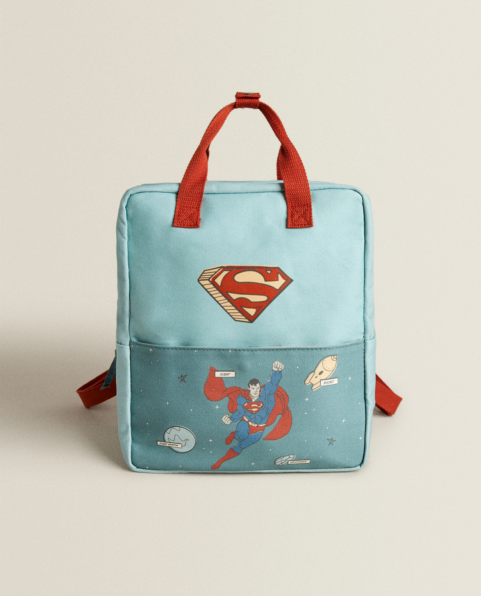 SUPERMAN 图案背包