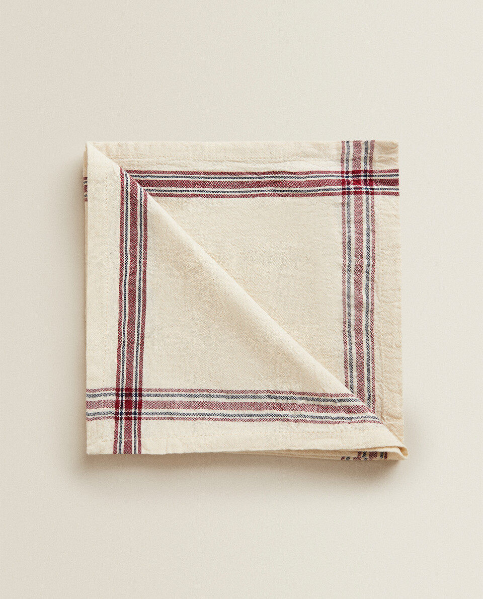 条纹餐巾（2张装）
