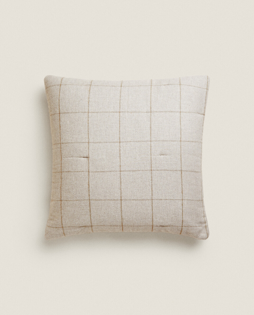 FLANNEL CUSHION COVER