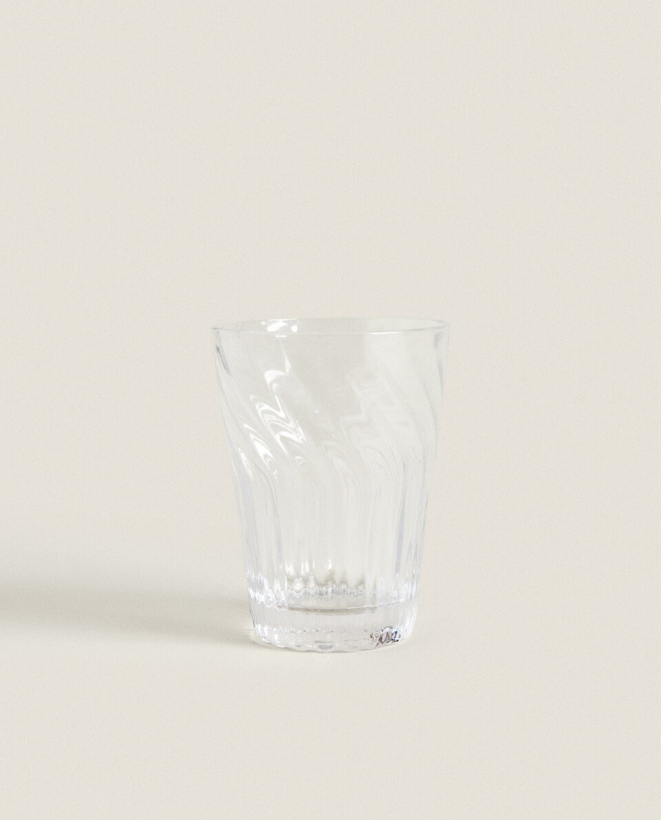 线条设计玻璃杯
